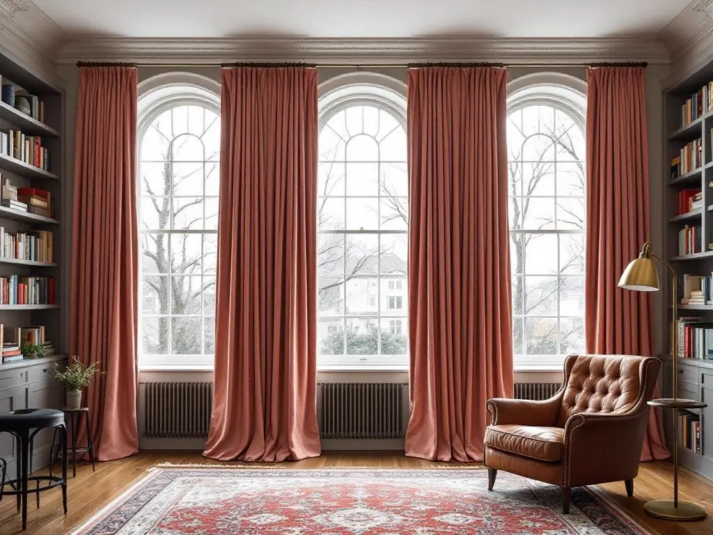 Custom drapery installation — The Curtains Co.