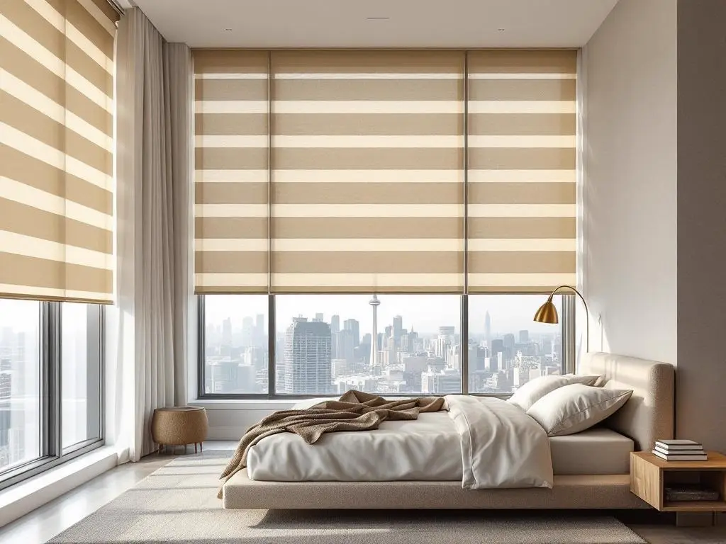 Custom blackout roller blinds — The Curtains Co.