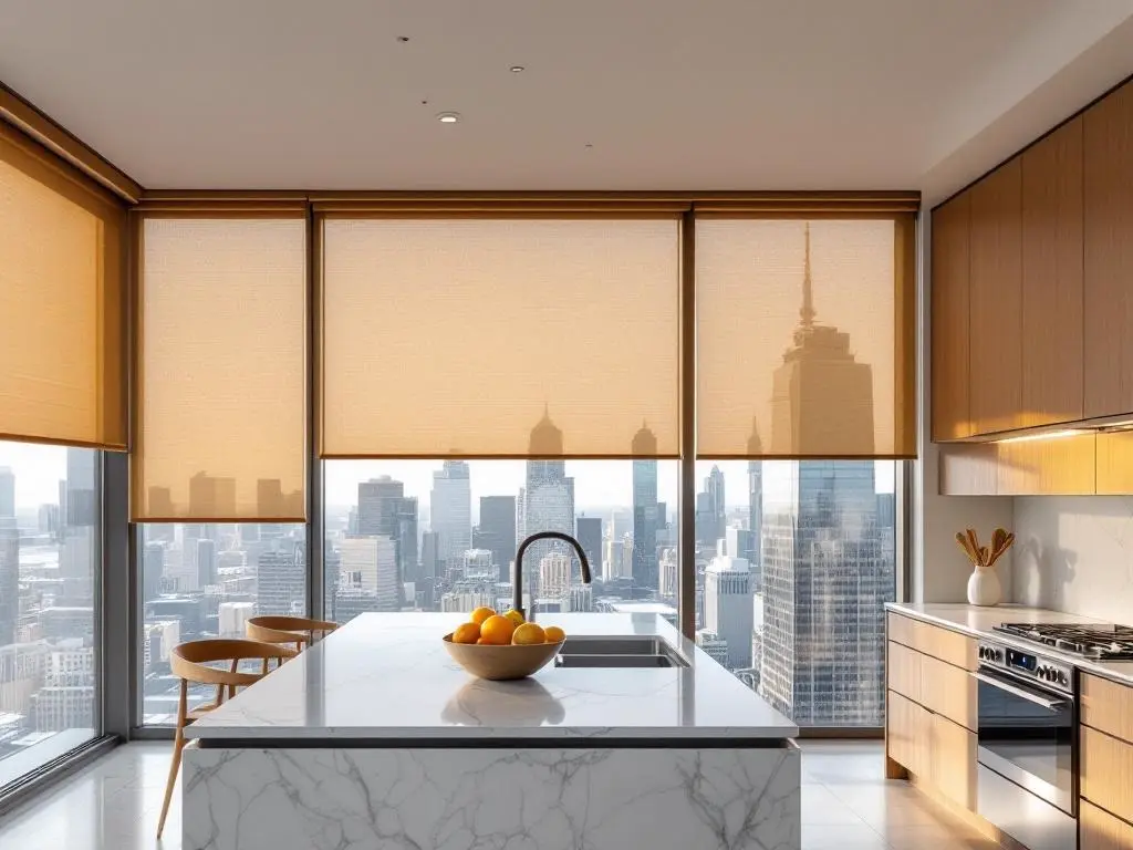 Custom roller blinds — The Curtains Co.