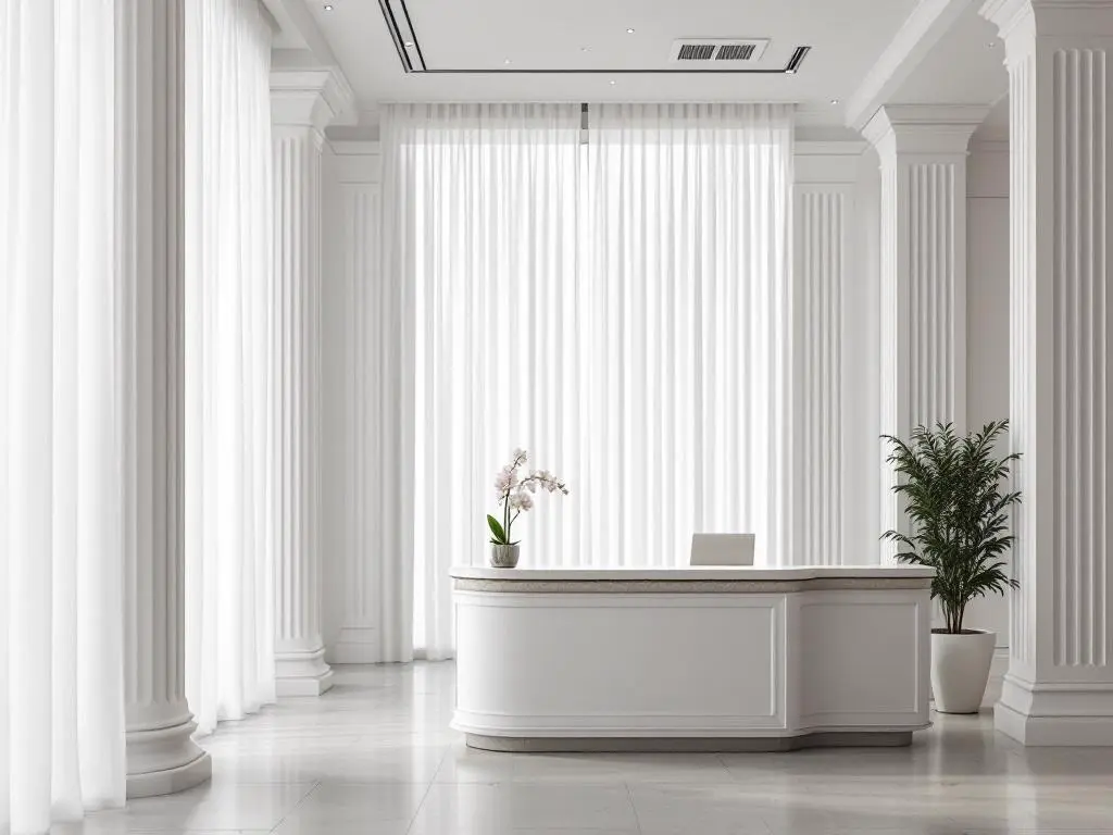 Custom blackout roller blinds — The Curtains Co.