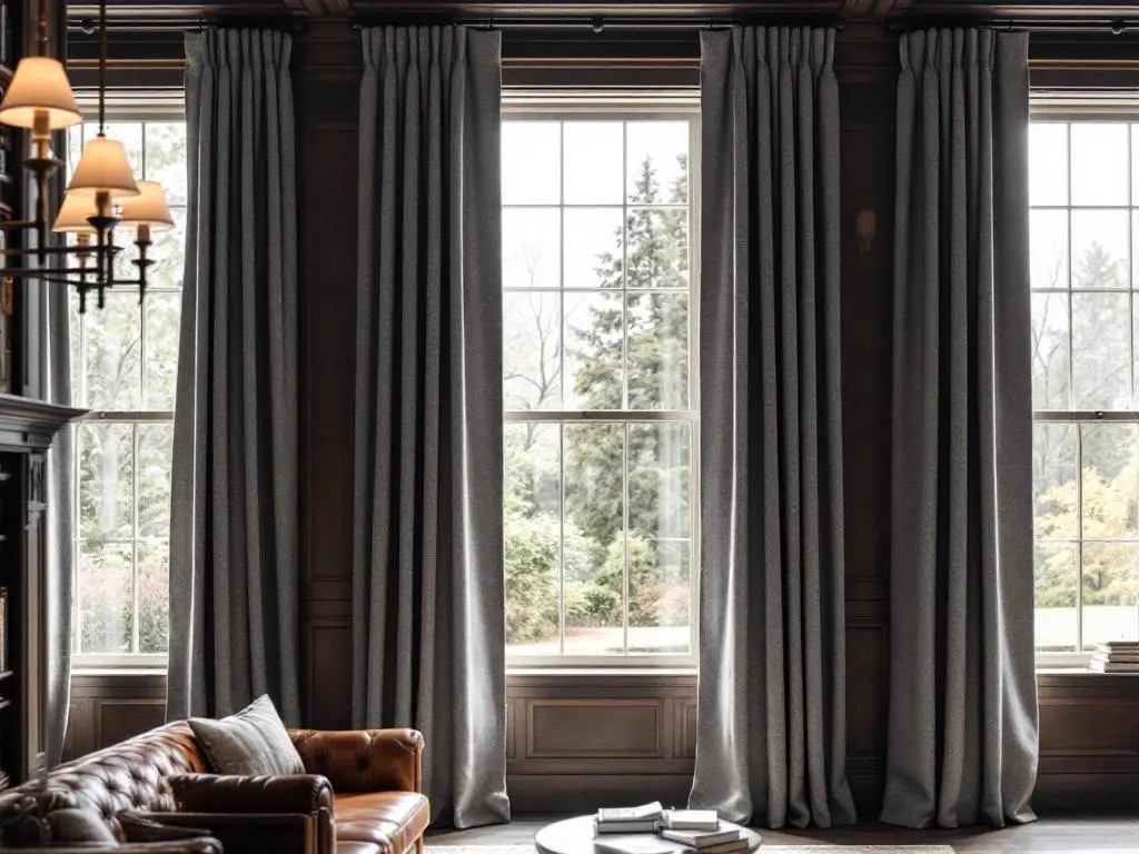 Custom drapery installation — The Curtains Co.