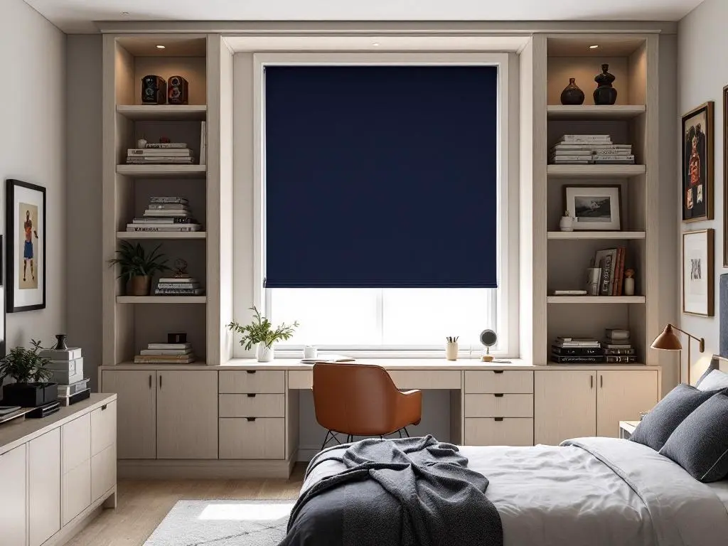 Custom blackout roller blinds — The Curtains Co.